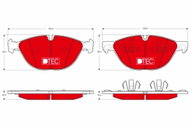 TRW Brake Pads GDB1728DTE - Brake Pads