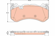TRW Brake Pads GDB1734 - Brake Pads