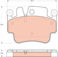 TRW Brake Pads GDB1742 - Brake Pads