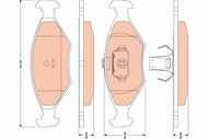 TRW Brake Pads GDB1751 - Brake Pads