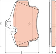 TRW Brake Pads GDB1758 - Brake Pads