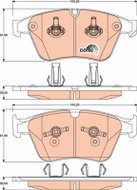 TRW Brake Pads GDB1794 - Brake Pads
