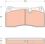TRW Brake Pads GDB1816 - Brake Pads