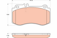 TRW Brake Pads GDB1822 - Brake Pads