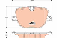 TRW Brake Pads GDB1824 - Brake Pads