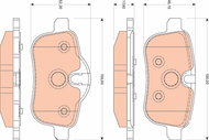 TRW Brake Pads GDB1827 - Brake Pads