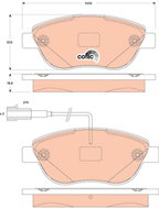 TRW Brake Pads GDB1829 - Brake Pads
