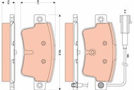 TRW Brake Pads GDB1872 - Brake Pads