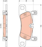 TRW Brake Pads GDB1876 - Brake Pads