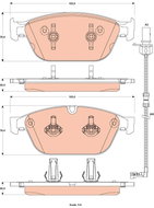 TRW Brake Pads GDB1884 - Brake Pads