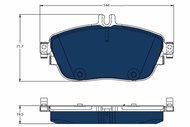 TRW Brake Pads GDB1932BTE - Brake Pads