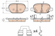 TRW Brake Pads GDB1950 - Brake Pads