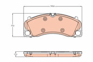 TRW Brake Pads GDB1952 - Brake Pads