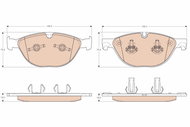 TRW Brake Pads GDB1963 - Brake Pads