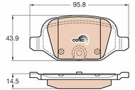 TRW Brake Pads GDB1981 - Brake Pads