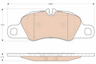 TRW Brake Pads GDB1990 - Brake Pads