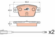 TRW Brake Pads GDB2054 - Brake Pads