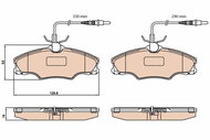 TRW Brake Pads GDB2064 - Brake Pads