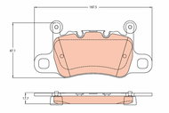 TRW Brake Pads GDB2104 - Brake Pads