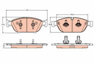 TRW Brake Pads GDB2113 - Brake Pads