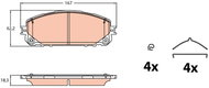 TRW Brake Pads GDB2142 - Brake Pads