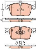 TRW Brake Pads GDB2145 - Brake Pads