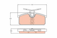 TRW Brake Pads GDB2165 - Brake Pads