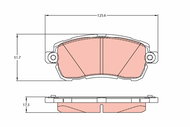 TRW Brake Pads GDB2176 - Brake Pads