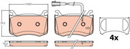 TRW Brake Pads GDB2205 - Brake Pads