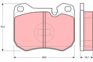 TRW Brake Pads GDB309 - Brake Pads
