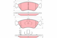 TRW Brake Pads GDB3173 - Brake Pads