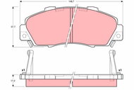 TRW Brake Pads GDB3188 - Brake Pads