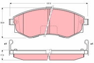 TRW Brake Pads GDB3211 - Brake Pads