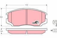 TRW Brake Pads GDB3214 - Brake Pads
