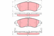 TRW Brake Pads GDB3216 - Brake Pads