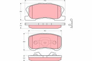 TRW Brake Pads GDB3220 - Brake Pads