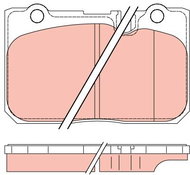 TRW Brake Pads GDB3226 - Brake Pads
