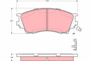 TRW Brake Pads GDB3230 - Brake Pads