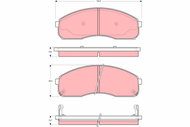 TRW Brake Pads GDB3261 - Brake Pads