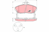 TRW Brake Pads GDB3267 - Brake Pads