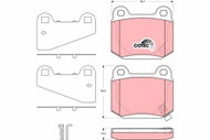 TRW Brake Pads GDB3350 - Brake Pads