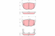 TRW Brake Pads GDB3368 - Brake Pads