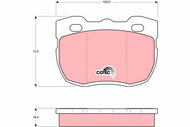 TRW Brake Pads GDB394 - Brake Pads