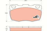 TRW Brake Pads GDB395 - Brake Pads