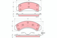 TRW Brake Pads GDB4013 - Brake Pads
