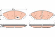 TRW Brake Pads GDB4606 - Brake Pads