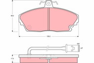 TRW Brake Pads GDB479 - Brake Pads