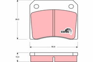 TRW Brake Pads GDB557 - Brake Pads