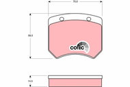 TRW Brake Pads GDB973 - Brake Pads