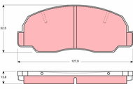 TRW Brake Pads GDB980 - Brake Pads